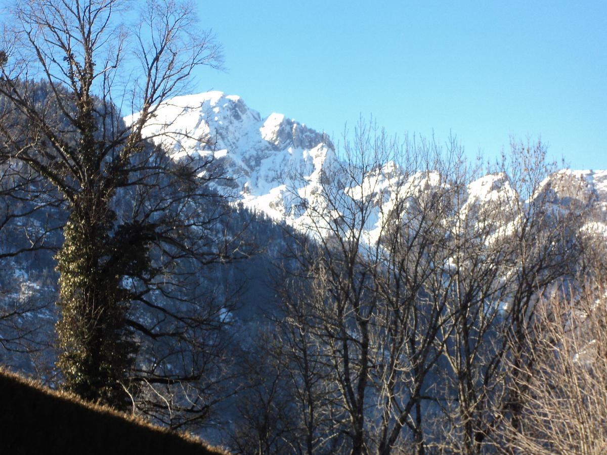 Les Tilleuls Le Biot Bagian luar foto